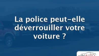 La police peut-elle déverrouiller votre voiture ?